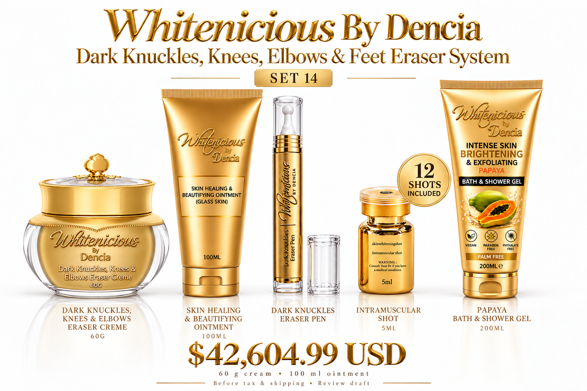 Set 14 product-only lineup — sizes, shot quantity and full price.