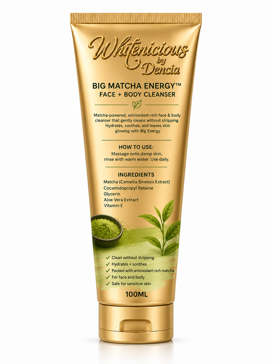 BIG MATCHA ENERGY
 Face & body cleanser