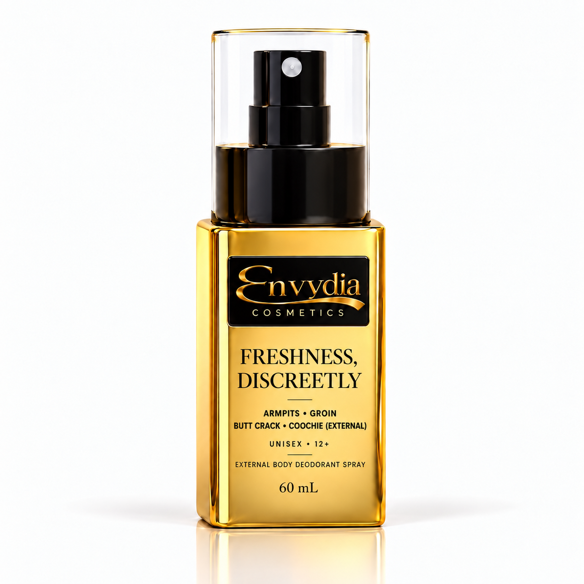 STANK OFF
Fragrance-Free External Body Deodorant Spray | 60 mL